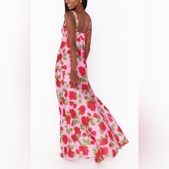 SHOW ME YOUR MUMU maude maxi dress in heart throb floral size small NWOT - Picture 4 of 13